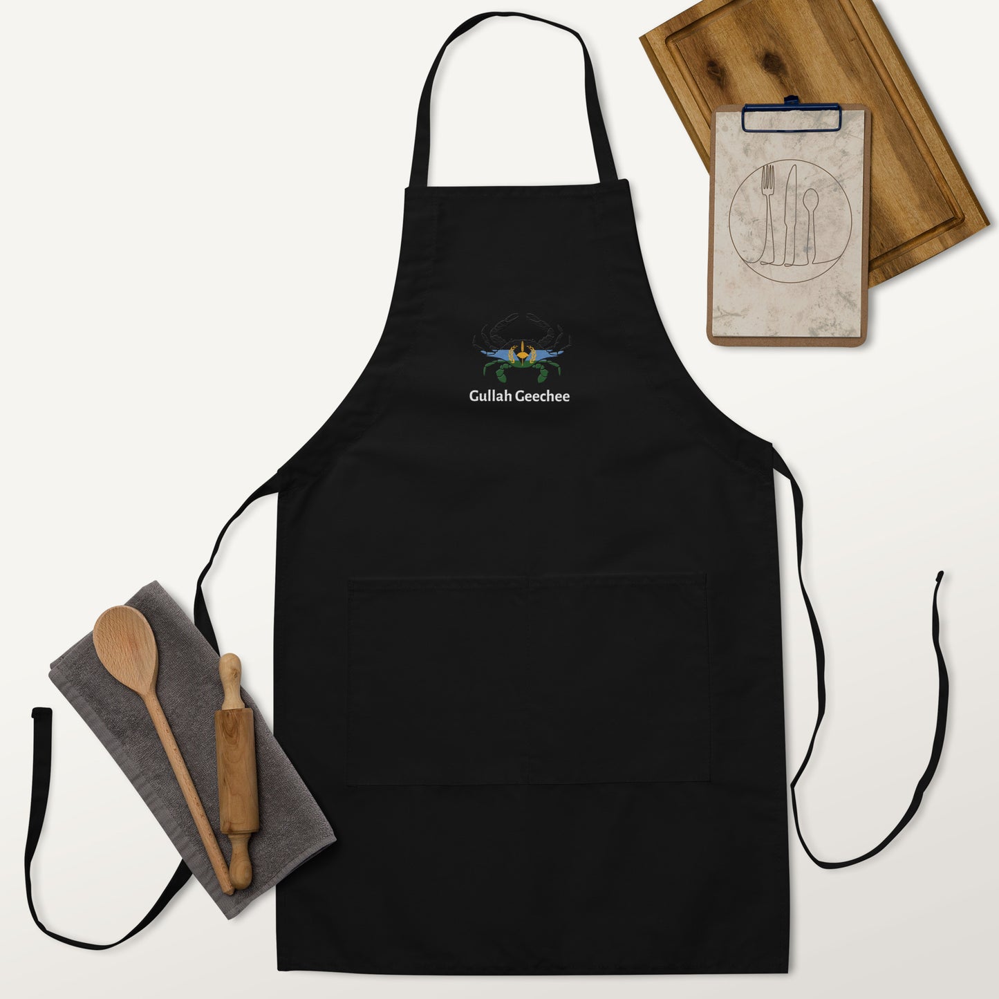 Gullah Geechee Embroidered Apron