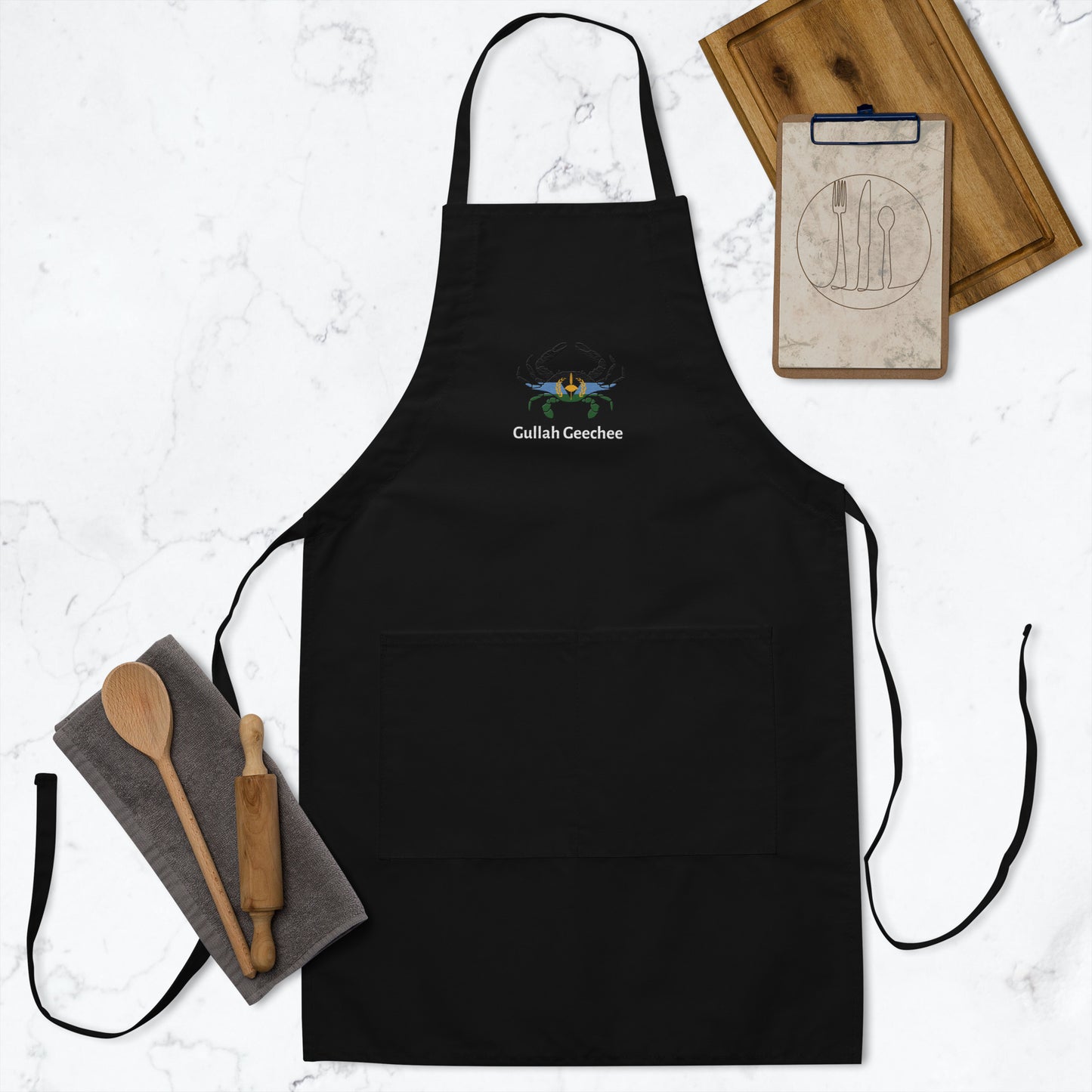 Gullah Geechee Embroidered Apron