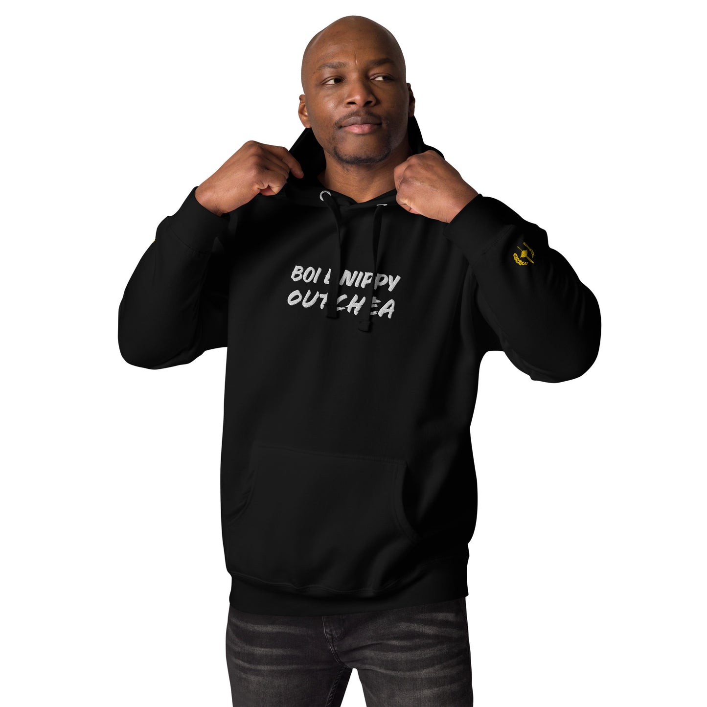 Boi E Nippy Outchea Unisex Hoodie