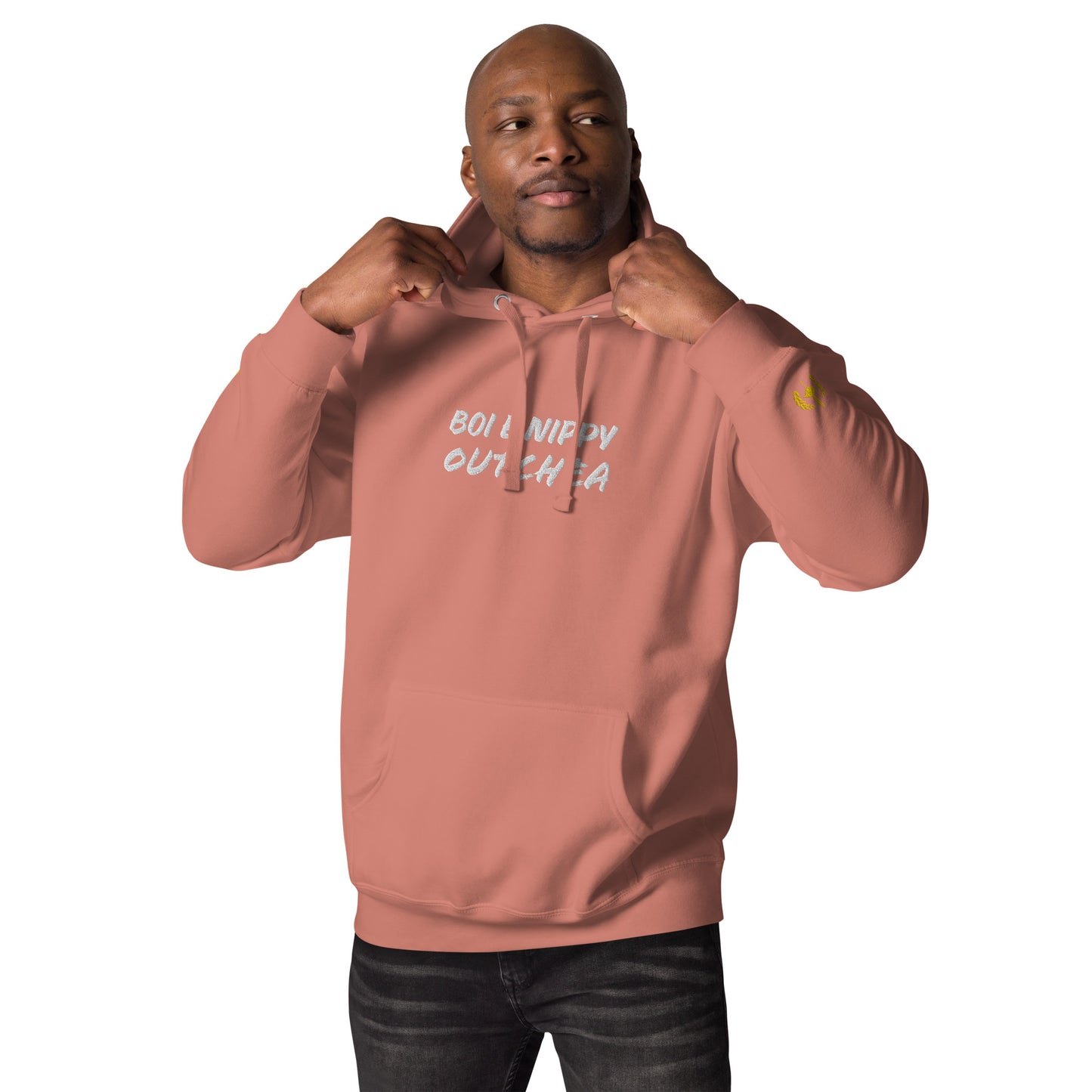 Boi E Nippy Outchea Unisex Hoodie