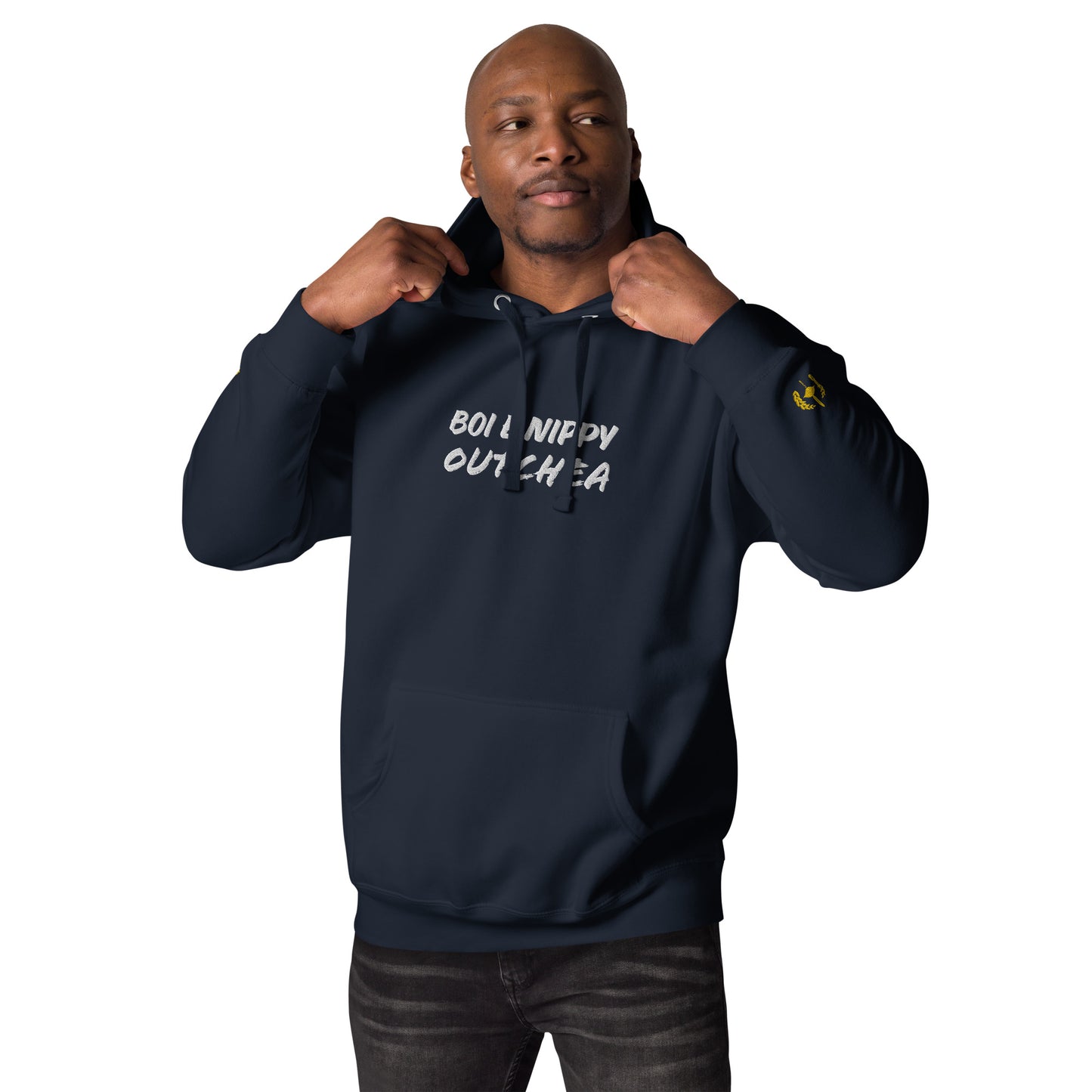 Boi E Nippy Outchea Unisex Hoodie