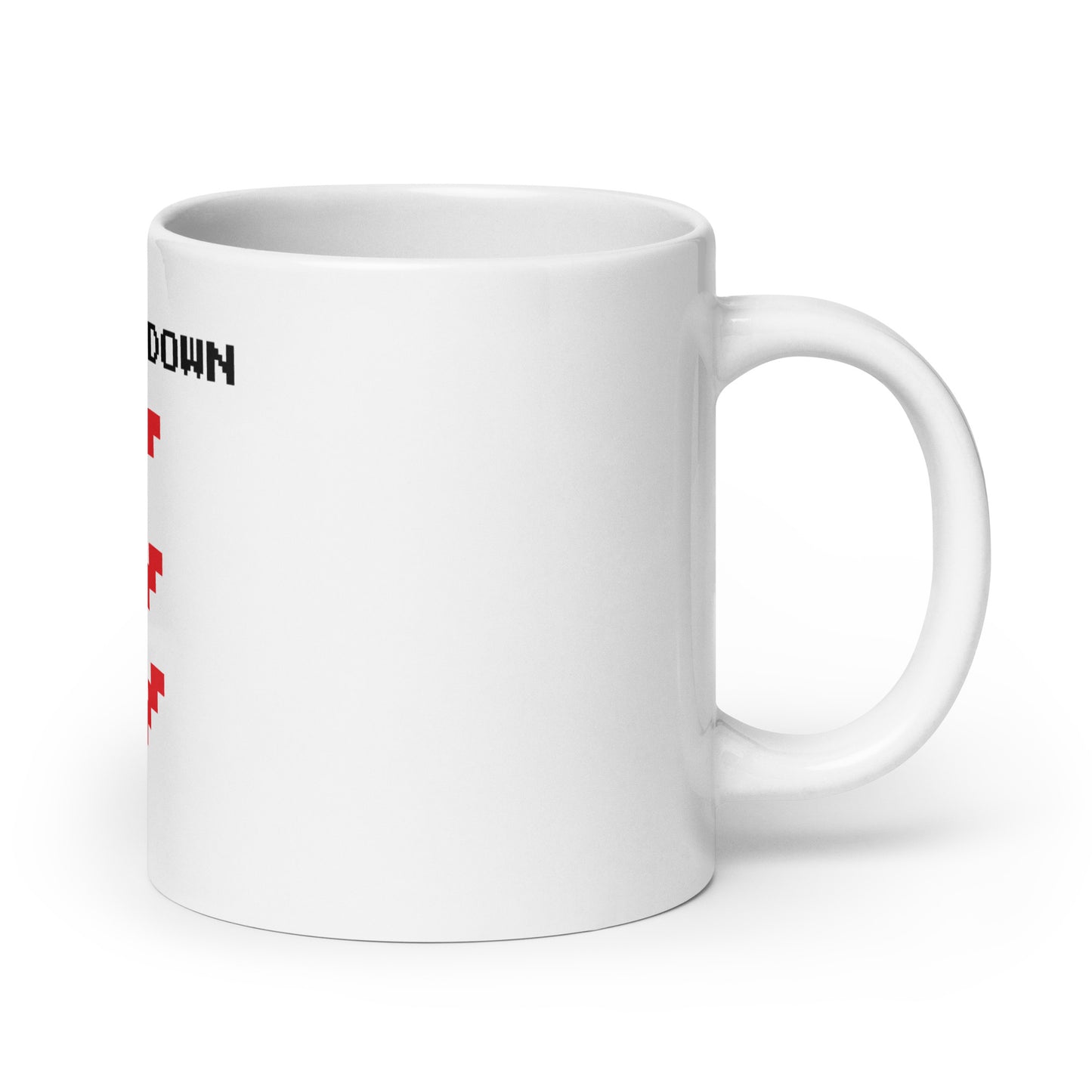 Geechee Down glossy mug